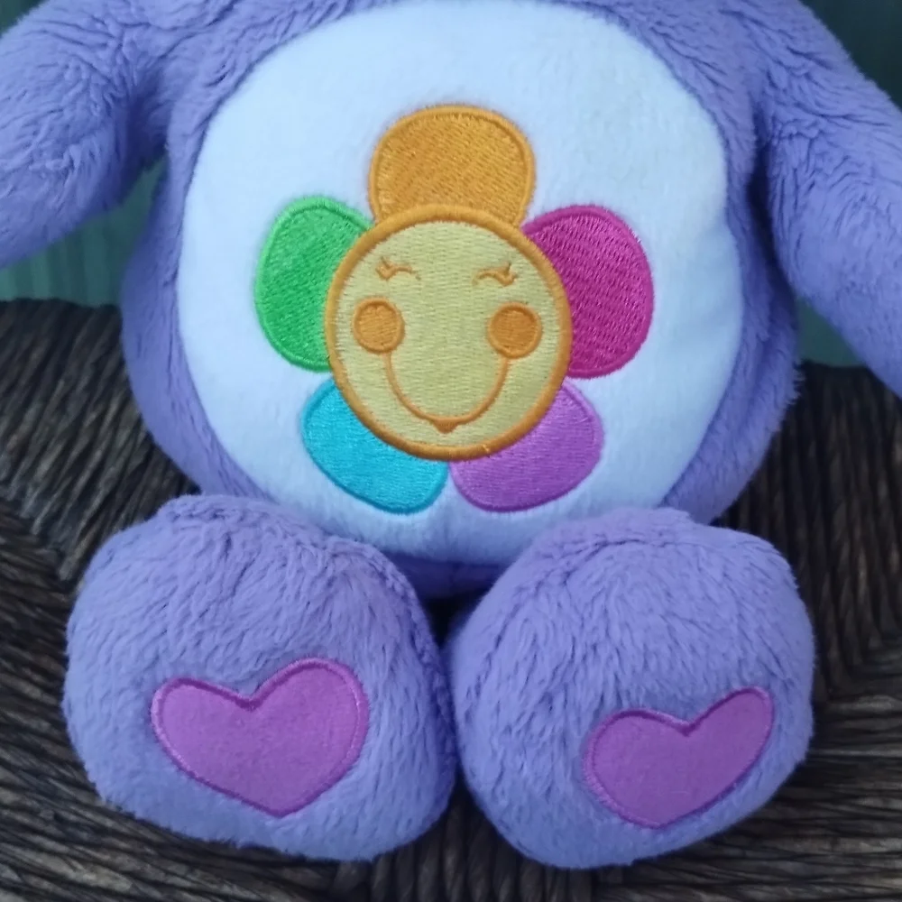 Care Bears American Greetings 2012 Harmony Purple 12” Bear Sitting Plush Kidcore - Picture 7 of 12